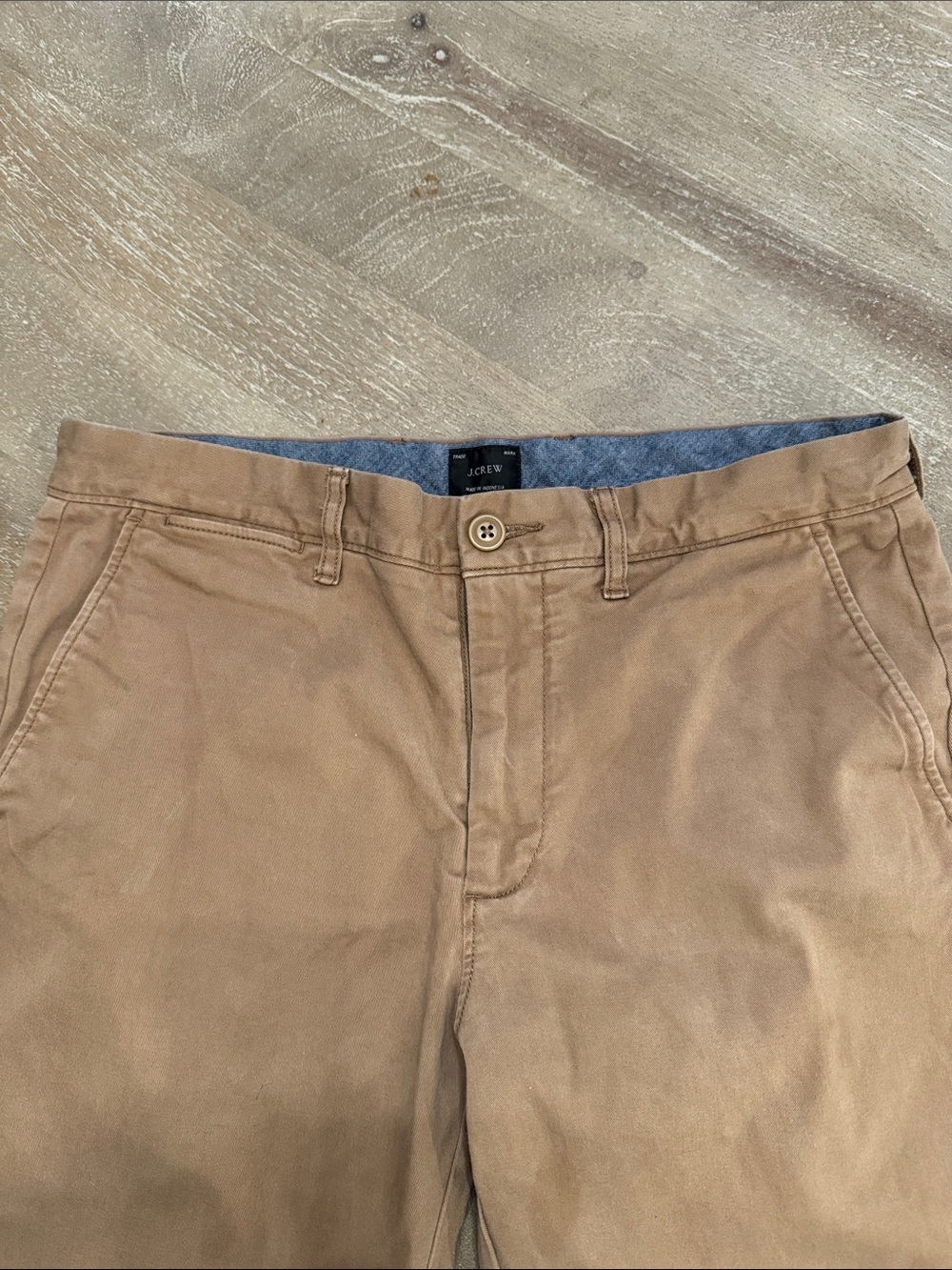 J. Crew Men’s Tan Chino Pants - Classic Straight Fit